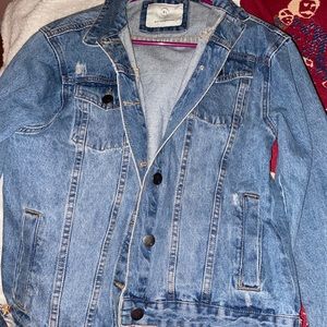 Cotton on oversized jean jacket!